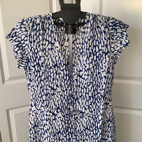 Rails; med,Royal blue &white,midi dress - Picture 2 of 11